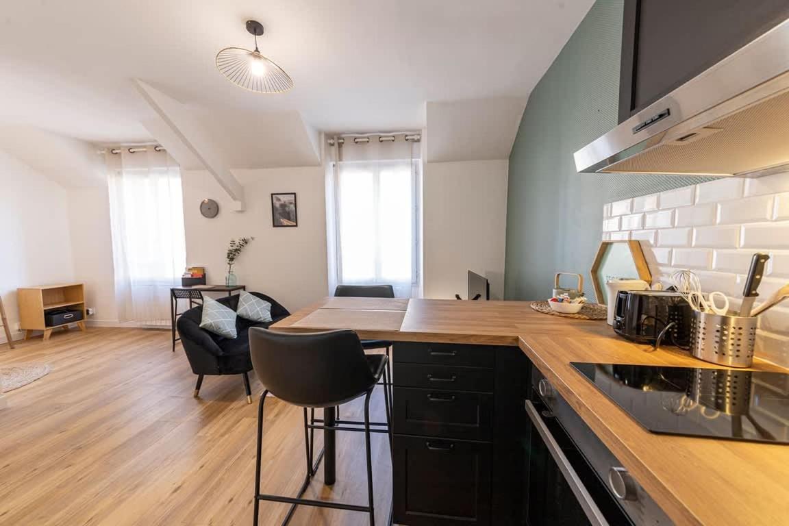 Coquelin - Joli Appartement Renove Rennes Bagian luar foto
